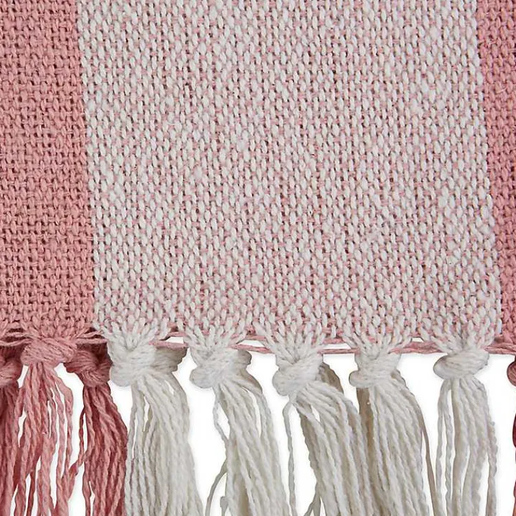 Best Pink and White Buffalo Check Throw Blankets & Throws