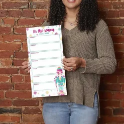 Clearance Pink Candyland Nutcracker Menu Dry Erase Board Christmas Art & Wall Decor