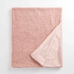 Curly Faux Lamb Fur Throw Blankets & Throws