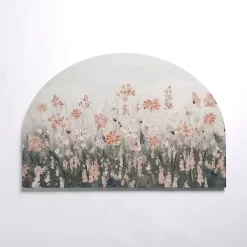 Kirklands Home Canvas Art|Pink Floral Meadow Arch Canvas Art Print