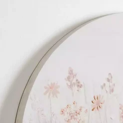 Kirklands Home Canvas Art|Pink Floral Meadow Arch Canvas Art Print