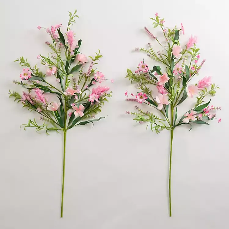 Spring Flower Stems, Set of 2 Stems & Bouquets