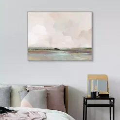 Kirklands Home Canvas Art|Pink Sunrise Framed Canvas Art Print