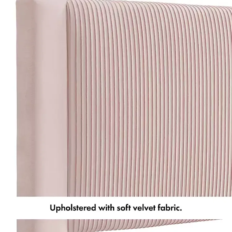 Kirklands Home Beds & Headboards|Upholstered Dalia Queen Platform Bed Pink