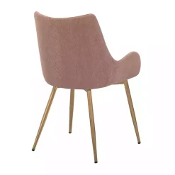 Kirklands Home Dining Chairs|Velvet Avery Dining Chair Pink