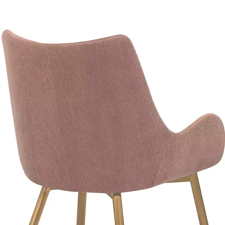 Kirklands Home Dining Chairs|Velvet Avery Dining Chair Pink