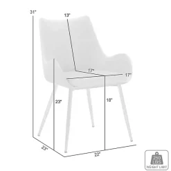 Kirklands Home Dining Chairs|Velvet Avery Dining Chair Pink