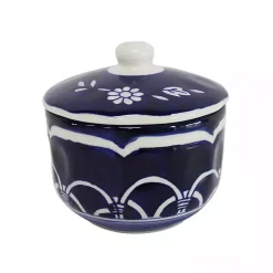 Kirklands Home Serving & Entertaining|Pip Vintage Blue Floral 2-pc. Sugar & Creamer Set