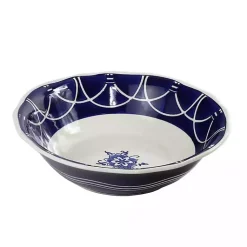 Kirklands Home Serving & Entertaining|Pip Vintage Blue Floral Serving Bowl