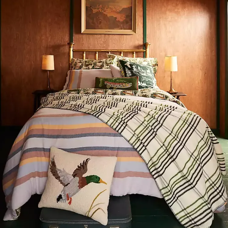 Best Plaid Camp Wandawega Throw Blanket Blankets & Throws