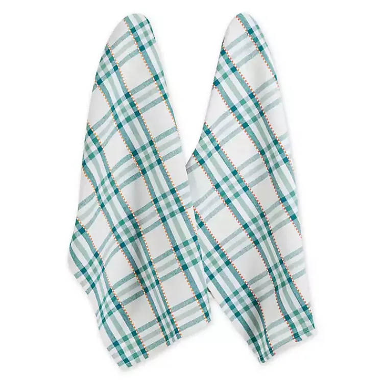 Kirklands Home Kitchen Accessories|Plaid Garden Gnome 3-pc. Towel and Pot Holder Set