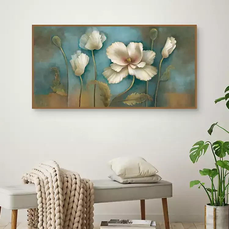 Kirklands Home Framed Art|Poppy Melody Framed Canvas Art Print