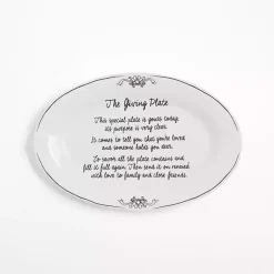 Kirklands Home Serving & Entertaining|Porcelain Giving Platter