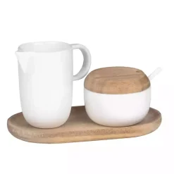 Kirklands Home Serving & Entertaining|Porcelain 3-pc. Cream and Sugar Set