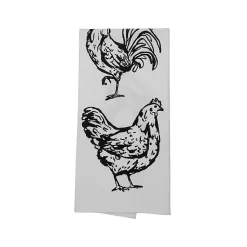 Kirklands Home Kitchen Accessories|Portrait Farm Animals Kitchen Towels, Set of 3