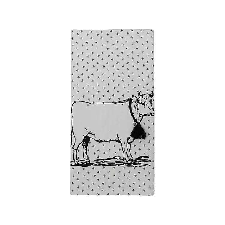 Kirklands Home Kitchen Accessories|Portrait Farm Animals Kitchen Towels, Set of 3
