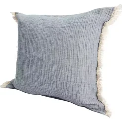 Online Powder Gauze Organic Fringe Throw Pillow Pillows