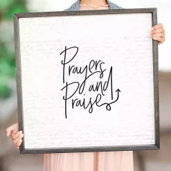 Online Prayers and Praise Framed Pinboard Memo & Chalkboards