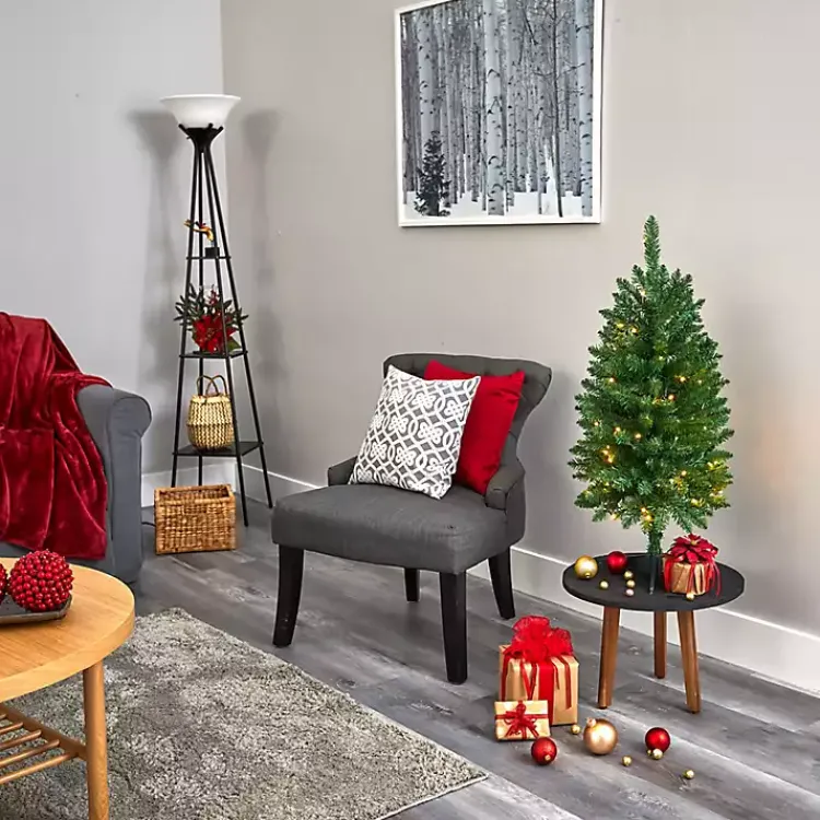 Sale Pre-lit 3 ft. Green Mountain Pine Christmas Tree Christmas Trees