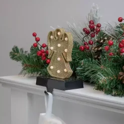 Sale Pre-lit Angel Christmas Stocking Holder Christmas Stockings & Stocking Holders