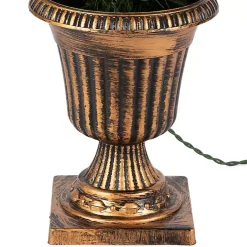 Best Pre-Lit Cedar Pine Christmas Trees, Set of 2 Christmas Arrangements & Garland