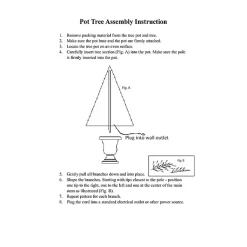 Best Pre-Lit Cedar Pine Christmas Trees, Set of 2 Christmas Arrangements & Garland