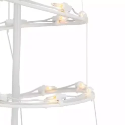 Best Pre-Lit Clear Spiral Trees, Set of 2 Outdoor Christmas Decorations