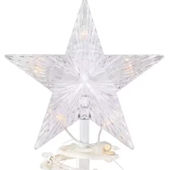 Best Pre-Lit Clear Spiral Trees, Set of 2 Outdoor Christmas Decorations