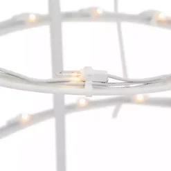 Best Pre-Lit Clear Spiral Trees, Set of 2 Outdoor Christmas Decorations