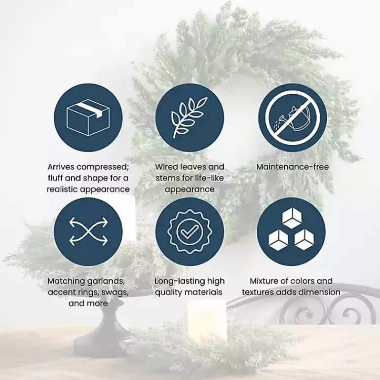 Discount Pre-Lit Frosted Pine and Pinecone Christmas Wreath Christmas Wreaths