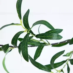 Discount Pre-Lit Olive Branch Battery Operated Garland Arrangements & Greenery