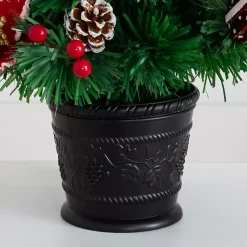 New Pre-Lit Poinsettia Christmas Tree Arrangement Christmas Arrangements & Garland