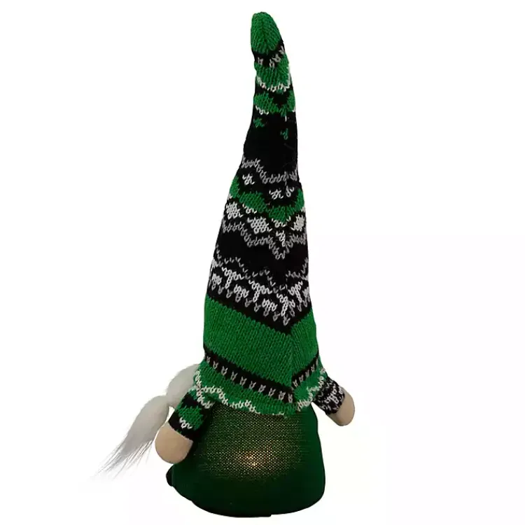 Online Pre-Lit St. Patrick's Day Girl Gnome Figurine St Patricks Day Decorations