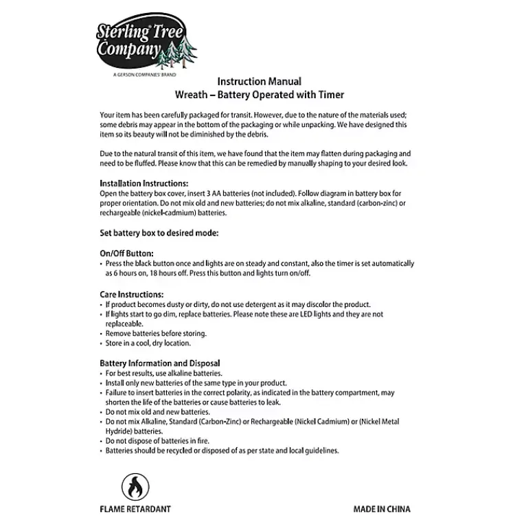 Outlet Pre-Lit Vancouver Pine 4-pc. Christmas Floral Set Christmas Arrangements & Garland