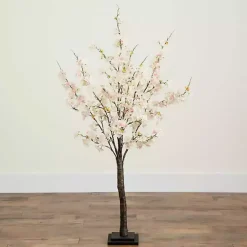 Sale Pre-Lit Warm LED Cherry Blossom Tree, 4 ft. Trees & Topiaries