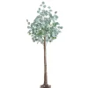 Online Pre-Lit Warm LED Eucalyptus Plant, 5 ft. Trees & Topiaries