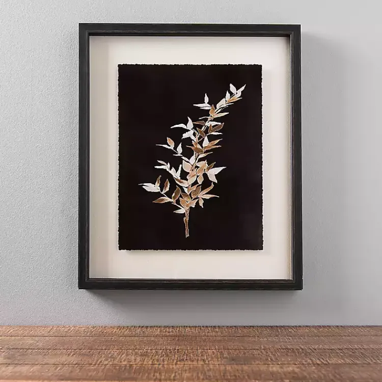 Kirklands Home Framed Art|Pressed Leaves III Framed Art Print