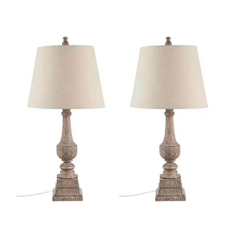 Kirklands Home Table Lamps|Provencal Martha Stewart Table Lamps, Set of 2 Tan