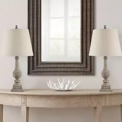 Kirklands Home Table Lamps|Provencal Martha Stewart Table Lamps, Set of 2 Tan