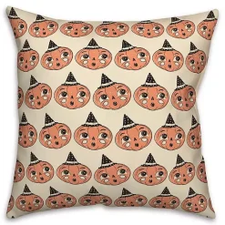 Best Pumpkin Pattern Pillow Halloween