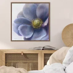 Kirklands Home Canvas Art|Purple Anemone Framed Canvas Art