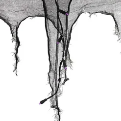 New Purple LED Gauze Drape Lights Halloween