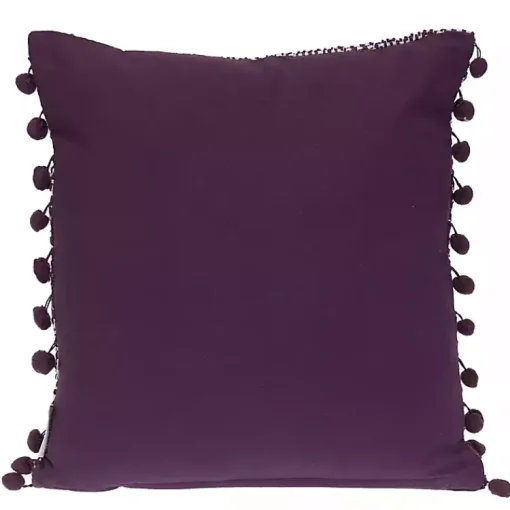 Woven Pom Pom Pillow Pillows