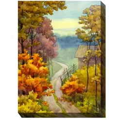 Kirklands Home Outdoor Wall Decor|Rambling Road Outdoor Canvas Art Print