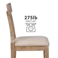 Kirklands Home Bar Stools & Counter Height Stools|Ray with Gray Wash Finish Counter Stool Brown