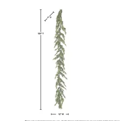 Hot Real Touch Cedar Garland Christmas Arrangements & Garland