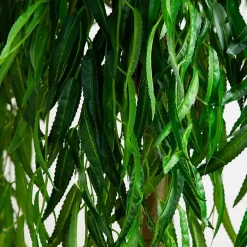 Discount Real Touch Willow Tree in Black Planter, 4 ft. Trees & Topiaries