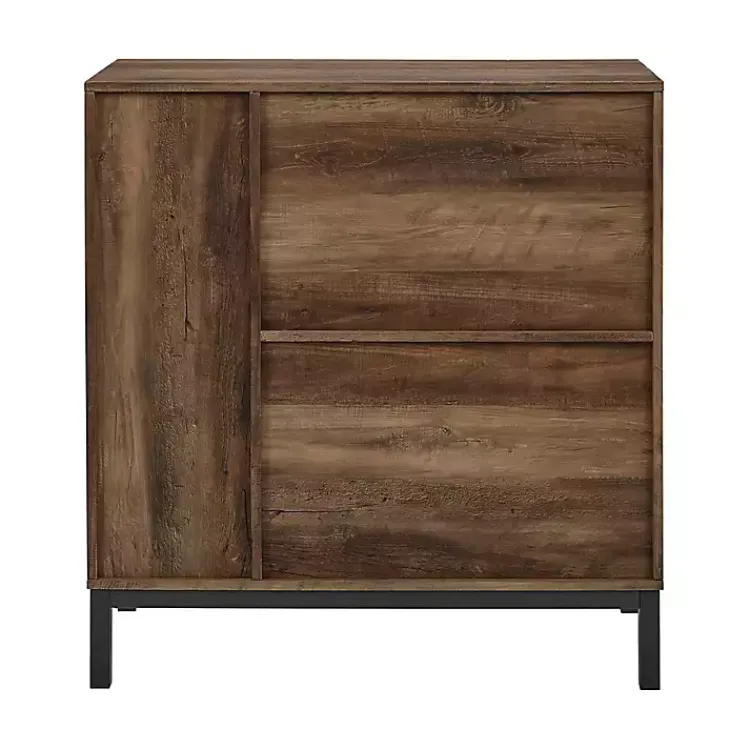 Kirklands Home Cabinets & Sideboards|Reclaimed Wood Industrial Bar Cabinet Brown