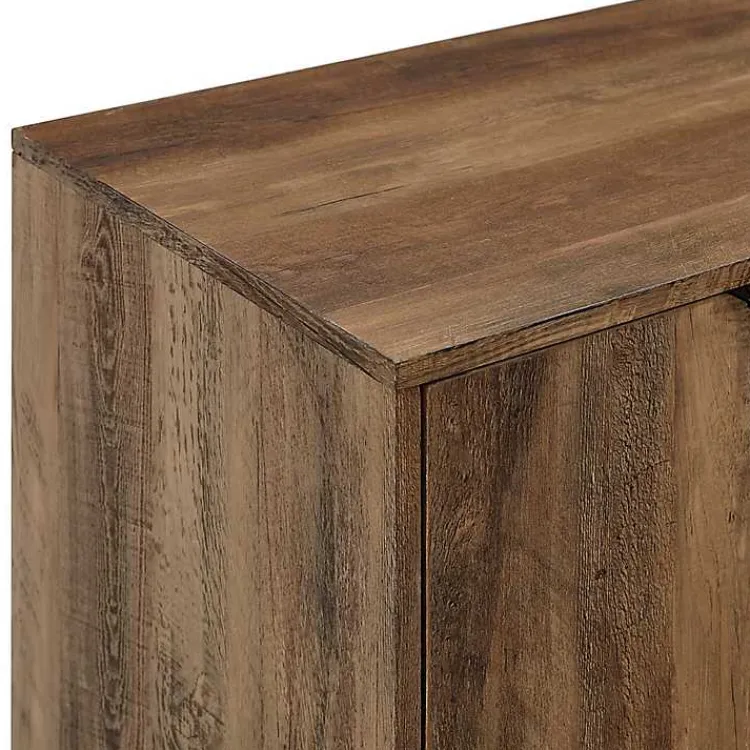 Kirklands Home Cabinets & Sideboards|Reclaimed Wood Industrial Bar Cabinet Brown