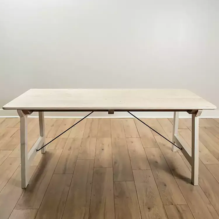 Kirklands Home Dining Tables|Reclaimed Wood Valetta Dining Table Tan